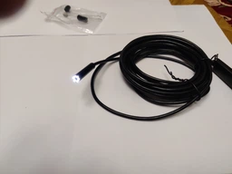Цифровой эндоскоп для смартфона USB 5 метров, автомобильный, гибкий кабель Cable Car, камера 5.5мм, водонепроницаемый, для автообслуживания и диагностики фото от покупателей 1