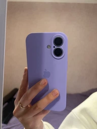 Чехол Fiji Silicone Case Full Camera для Apple iPhone 17 бампер накладка с защитой камеры Light Purple