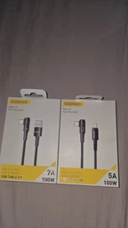 Кабель ESSAGER Sunset Bend USB-C to USB-C 90˚ PD 100W 5A 1m Black (EXCTT1-CGWT01)