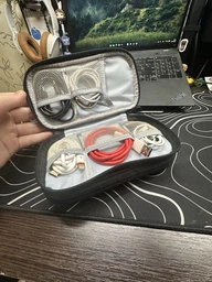 Чехол Sweetone для Power Bank и внешнего диска, проводов и кабелей Серый (SM05-SGY) фото от покупателей 1