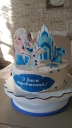 Декор на торт Холодное Сердце вафельная бумага для торта съедобная печать на вафельной бумаге пищевая вафельная картинка А4 25032642018 фото от покупателей 2