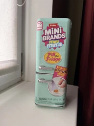 Міні холодильник Mini Brands набір для гри Fill the Fridge серія 1 - SHRINK WRAP 77673 фото от покупателей 1