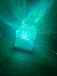 Ночник от USB куб звездное небо LED настольная RGB лампа 16 цветов для спальни и детской + пульт фото от покупателей 6