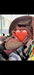 Дитячий жилет букле з капюшоном і вушками Trendy Tot 03-01415 пудровий 68 см (6 мiс.)
