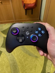 Беспроводной геймпад GamePro GPX13B 2.4G/BT 5.1/USB (Switch/PC/iOS/Android) RGB Black фото от покупателей 3