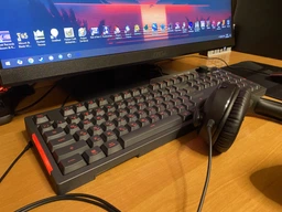 Ігрова клавіатура дротова ASUS TUF Gaming K1 USB UA Black фото від покупців 1