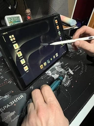 Универсальный цифровой стилус с дисплеем RZTK Stylus + 2 сменных наконечника (STD-L2) фото от покупателей 3