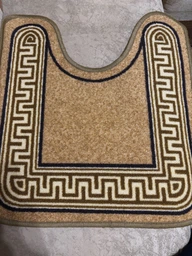 Килимок придверний, у передпокій, коридор MAC Carpet Taba 315 40х60 см Синій фото від покупців 1