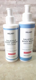 Комплекс для тела против акне с салициловой кислотой: Гель, Лосьон Hillary Anti-Acne Body Care Complex with Salicylic Acid K2-11-030 фото от покупателей 7