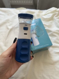 Портативный ультразвуковой ингалятор небулайзер Mesh Nebulizer для детей и взрослых, ручной для дыхательной терапии фото от покупателей 1