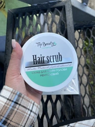Ментоловий скраб для глибокого очищення шкіри голови Top Beauty Hair Scrub 250 мл