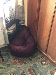 Крісло Мішок Груша Оксфорд Флекс 120х85 Студія Комфорту Синій (Waterpoof)