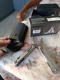 Мультитул Multi Tool Ganzo G303, серебристый фото от покупателей 6