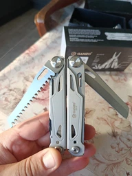 Мультитул Multi Tool Ganzo G303, серебристый фото от покупателей 4