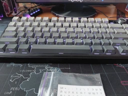 Клавиатура AULA F75 MAX беспроводная механическая, 75%, RGB подсветка, Bluetooth 5.1, черный градиент (AULA-F75-MAX-BG) фото от покупателей 3