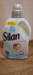 Концентрований пом'якшувач тканини Silan Sensitive & Baby 1320мл 60п