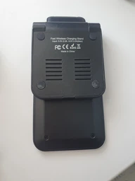 Беспроводное зарядное устройство Держатель - подставка Qi Fast Charger 15W для iPhone та Android Black фото от покупателей 4