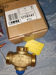 Триходовий терморегулювальний клапан Herz CАLIS-TS-RD DN32 1 1/2" (1776141) + Термостатична головка HERZ 40-70°С (1742100) фото від покупців 1