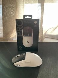 Мышь Logitech G Pro X2 Superstrike Lightspeed Wireless White-Black (910-007776)