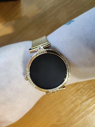 Жіночий смарт годинник Smart Watch з Bluetooth дзвінками, AMOLED екран, розумний браслет з металевим ремінцем для Android і iOS фото від покупців 2