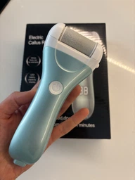 Пемза пилка для ног и пяток роликовая аккумуляторная Callus Remover 3W электрическая для шлифовки электропемза для педикюра USB зеленая фото от покупателей 5