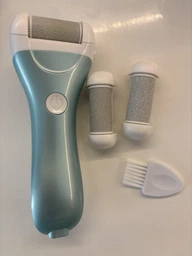 Пемза пилка для ног и пяток роликовая аккумуляторная Callus Remover 3W электрическая для шлифовки электропемза для педикюра USB зеленая фото от покупателей 4