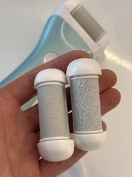 Пемза пилка для ног и пяток роликовая аккумуляторная Callus Remover 3W электрическая для шлифовки электропемза для педикюра USB зеленая фото от покупателей 3