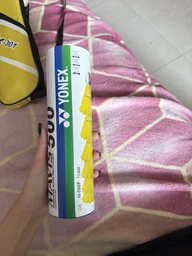 Набор нейлоновых воланов для бадминтона Yonex Mavis 500 6 шт белые NE-MAV-500W фото от покупателей 2