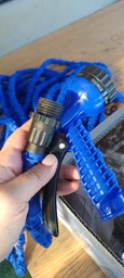 Садовий шланг Magic Hose XHose 60 м саморозтяжний з розпилювачем 7 режимів фото від покупців 18