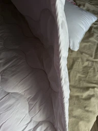 Одеяло MirSon зимнее 110x140 см антиалергенное EcoSilk Супер Теплое №9005 Eco Light Gray (2200005993026) фото от покупателей 1
