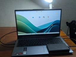 Ноутбук Lenovo IdeaPad Slim 3 15AMN8 (82XQ00VTRA) Arctic Grey / 15.6" IPS Full HD / AMD Ryzen 5 7520U / RAM 16 ГБ / SSD 512 ГБ фото от покупателей 2