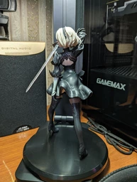Аниме фигурка Bandai NieR: Automata 2B Premium Ver 18.5 см ПВХ статуэтка Ёрха No.2 Тип B с мечом (GS898)