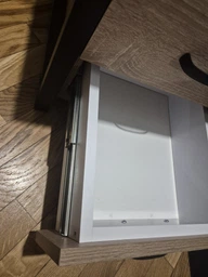 Тумба універсальна Ferrum-decor Вів'єн 2/2 50x41x40 чорний ДСП Дуб Сонома 16мм (XK00112) фото від покупців 2