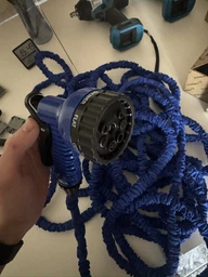 Садовий шланг Magic Hose XHose 60 м саморозтяжний з розпилювачем 7 режимів фото від покупців 14
