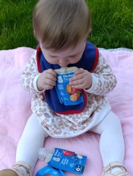 Пюре фруктово-овощное Gerber Яблоко, Тыква, Абрикос для детей с 6 месяцев 90 г (7613036034999) фото от покупателей 3
