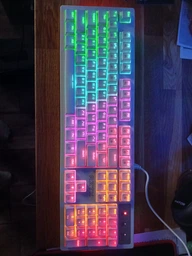 Клавиатура механическая проводная RZTK Bifrost Rainbow Dark Kailh Red фото от покупателей 4