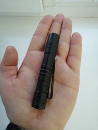 Ультрафиолетовый фонарик Type2-Short LED UV Flashlight 395nm Portable Mini Ultraviolet Torch, 2хАА, Black UVFTT2SK