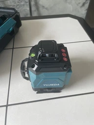 Лазерный уровень нивелир Laser Level 4D 2 аккумулятора 16 линий зеленый луч в сумке синий фото от покупателей 6