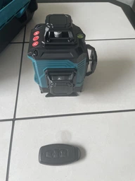 Лазерный уровень нивелир Laser Level 4D 2 аккумулятора 16 линий зеленый луч в сумке синий фото от покупателей 5