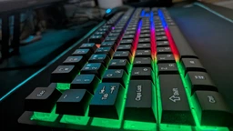 Клавиатура проводная Holmer K-01GS RGB Backlight USB Black фото от покупателей 3