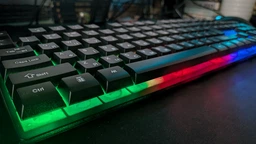 Клавиатура проводная Holmer K-01GS RGB Backlight USB Black фото от покупателей 2