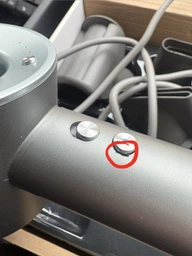 Профессиональный фен стайлер для волос Super Hair Dryer 1600 Вт + 5в1 насадок, синий / золото