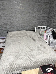 Плед велюровий плюшевий Євро 200х230 см Графітовий (Д-Al-soti-001-01)