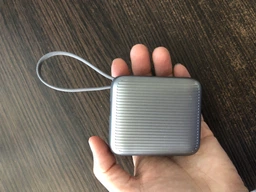 Повербанк 10000 mAh 22.5W Foneng PX115 с LED дисплеем и быстрой зарядкой PD/QC USB-C порт встроенный кабель Type-C lightning универсальный мощный портативный повер банк 10 000 power bank павербанк для телефона iPhone Samsung роутера планшета серый фото от покупателей 5