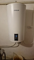Бойлер Swan SRB-50w1 круглый slim 50л с сухим ТЭНом 2кВт фото от покупателей 19
