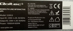 Аккумуляторная батарея Qoltec LiFePO4 Литий-железо-фосфатый 12.8V 7Ah 89.6Wh BMS (5901878537115)