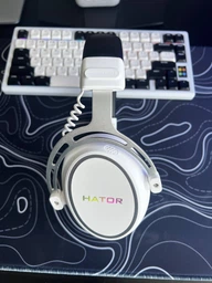 Наушники Hator Hypergang 3 Wireless White (ESH56) фото от покупателей 1