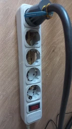 Мережевий фільтр Maxxter SPM5-G-10G 3 м 5 розеток Grey