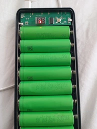 Корпус коробка Power Bank Case DIY Type-C та Micro-USB 2 Led фонарика чохол для батарей 8x18650
