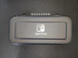Жорсткий захисний кейс чохол для ігрової консолі Nintendo Switch / Nintendo Switch OLED (Full Black) + в подарунок накладки на стіки [358564941] фото від покупців 2